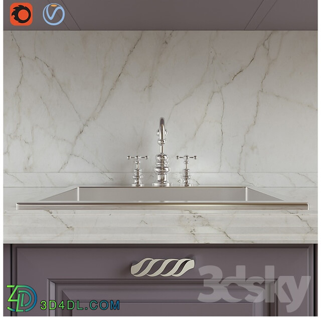 Kitchen - Berloni - Athena _Lavanda_