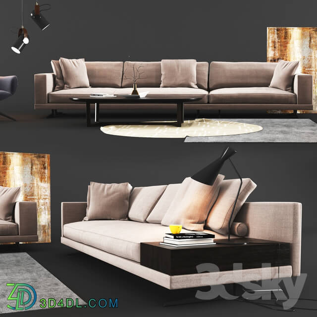 Sofa - Poliform Set 03