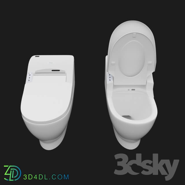 Toilet and Bidet - Smart Toilet