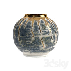 Vase - MAGMA MEDIUM JAR Gold 