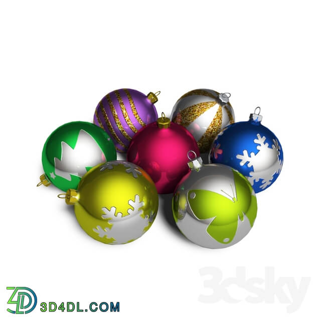 Other decorative objects - Christmas balls