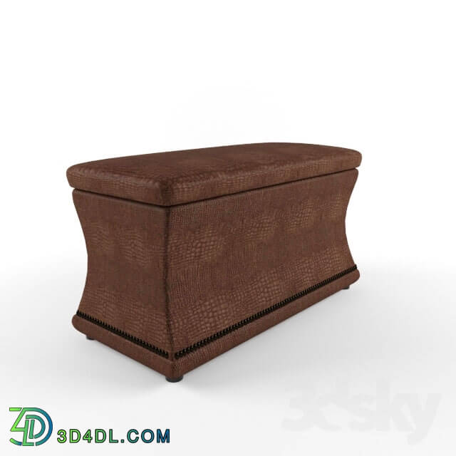 Other - Brown Croc Svelte Storage Ottoman