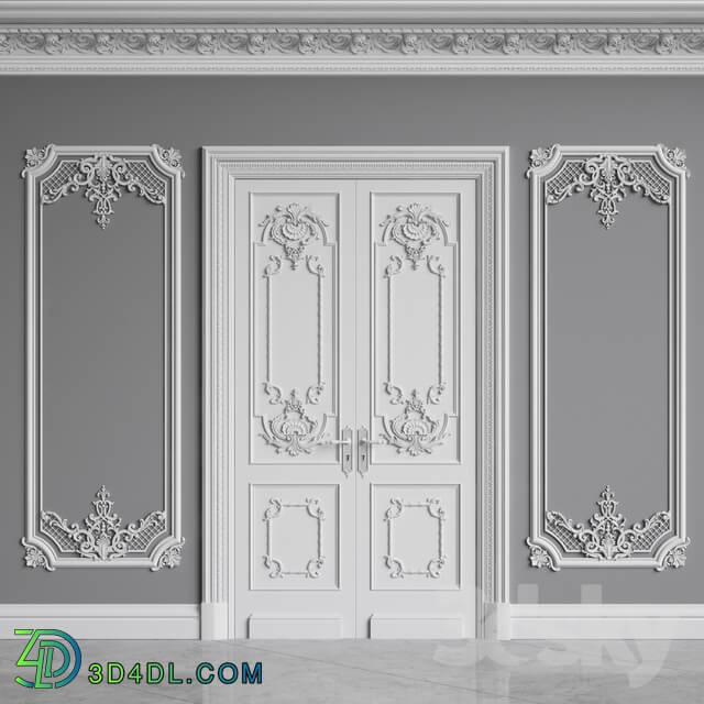 Decorative plaster - Classic Interior Decor 1