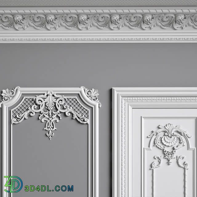 Decorative plaster - Classic Interior Decor 1