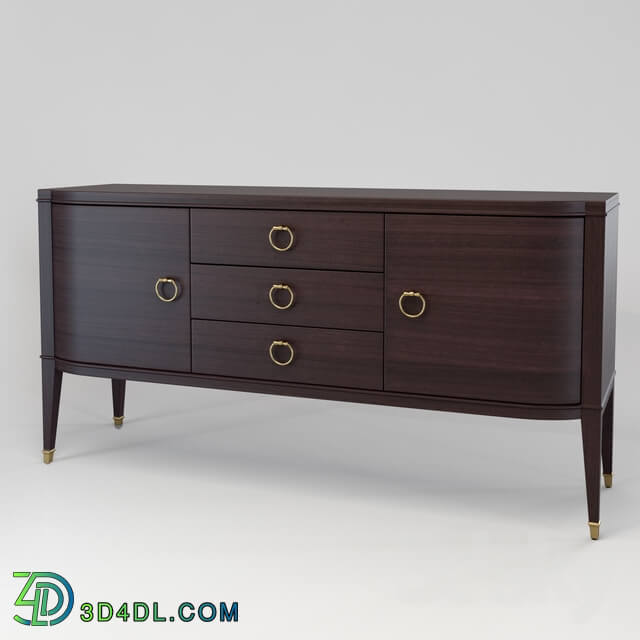 Sideboard _ Chest of drawer - OM Buffet FratelliBarri MODENA in the finishing of cherry veneers _Sherry C__ FB.SB.MD.13