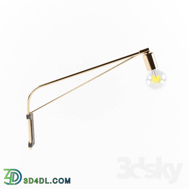 Wall light - Bare Arc Wall Lamp