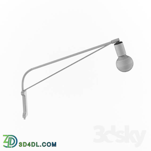 Wall light - Bare Arc Wall Lamp