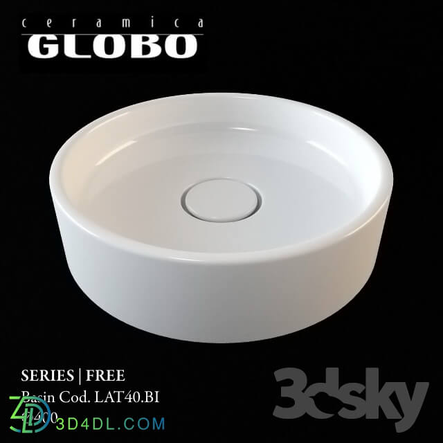 Wash basin - Globo LAT40_BI