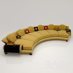 Sofa - semicircular sofa Colombo Stile 