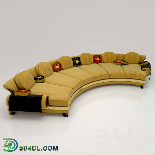 Sofa - semicircular sofa Colombo Stile