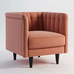 Arm chair - GRAMERCY HOME - LIMA ARMCHAIR 601.004 