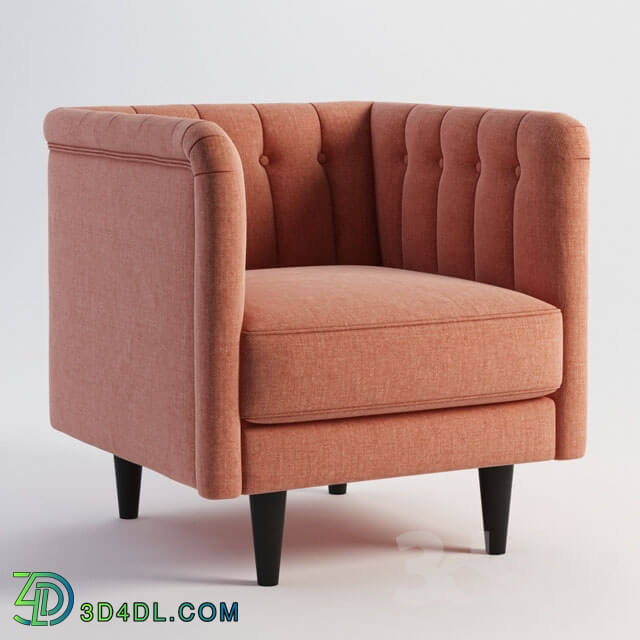 Arm chair - GRAMERCY HOME - LIMA ARMCHAIR 601.004