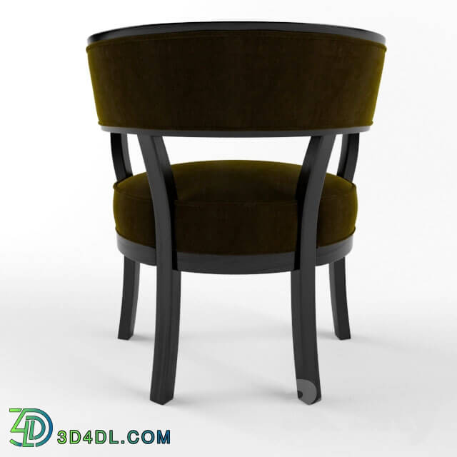 Chair - Pair of 1940s Barrel Chairs