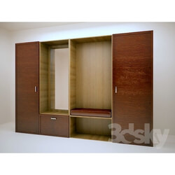 Wardrobe _ Display cabinets - Hallway 
