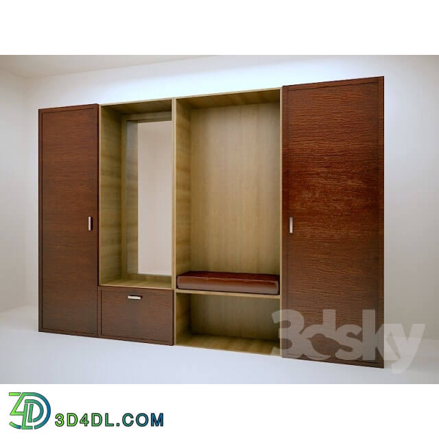 Wardrobe _ Display cabinets - Hallway