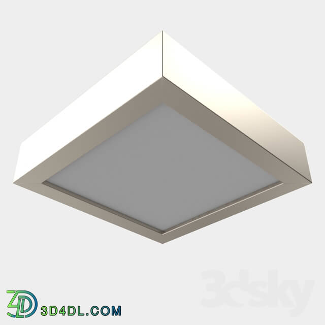 Ceiling light - 94524 LED spotlight FUEVA1_ 1x10.95W_ 170X170_ cast metal_ nickel matt_ heat