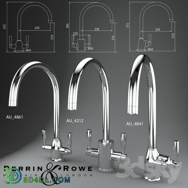 Fauset - Contemporary Kitchen Taps