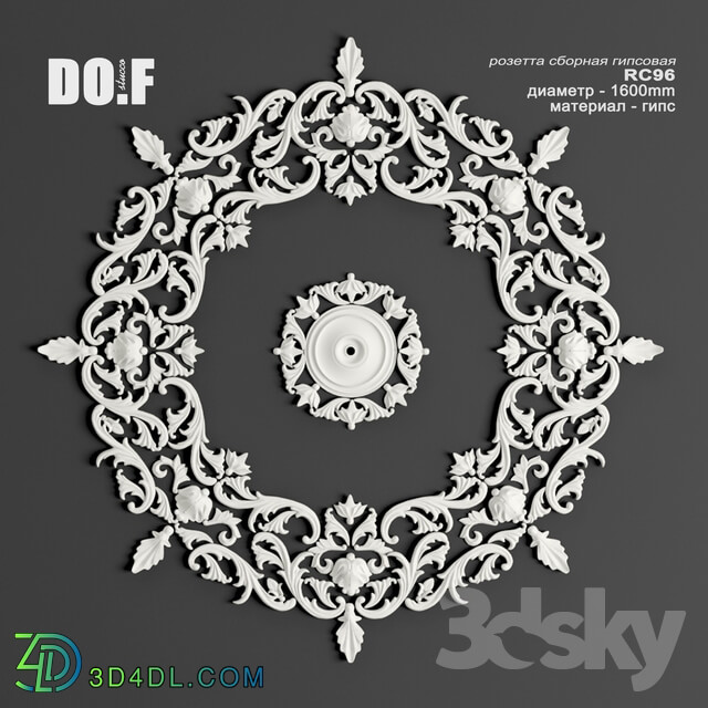Decorative plaster - OM RC96_D1600_DOF