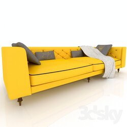 Sofa - Modern Chester Sofa 
