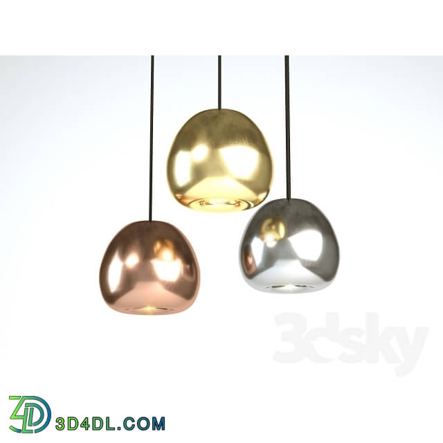 Ceiling light - Tom Dixon Void Mini Copper Pendant