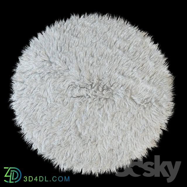 Carpets - Carpet round Flokati