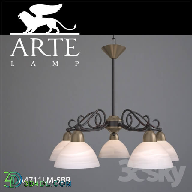 Ceiling light - Chandelier ARTE LAMP A4711LM-5BR