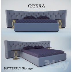Bed - BUTTERFLY Storage 