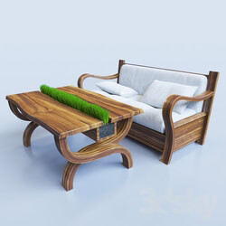 Other - Table with lawn sofa _ 