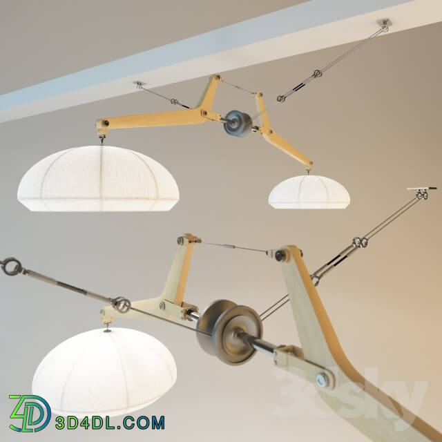 Ceiling light - weighing-machine lamp