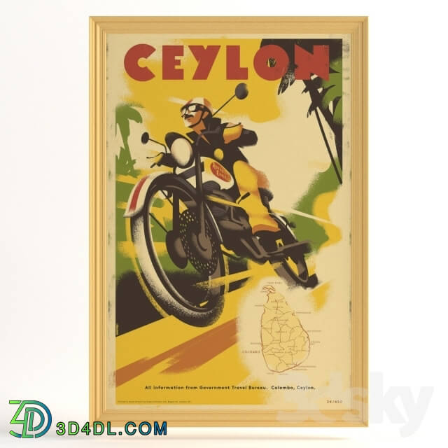 Frame - Ceylon Paintings