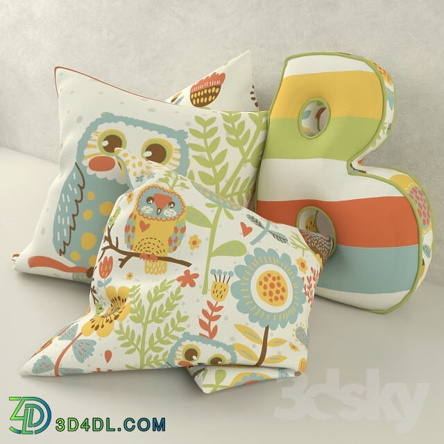 Miscellaneous - Set the clock with cushions - The young