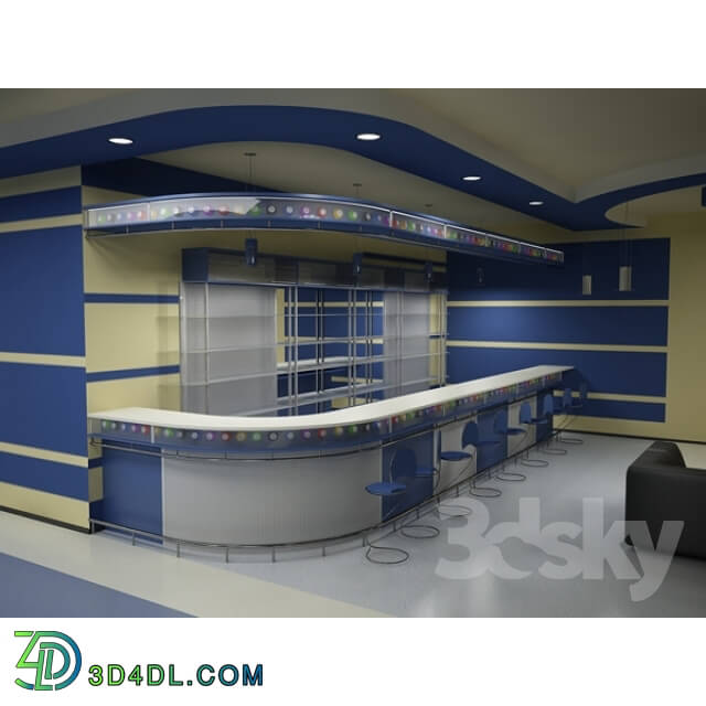 Restaurant - Bar counter