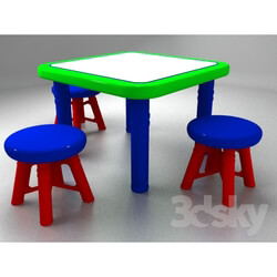 Table _ Chair - stol _ 3stula 