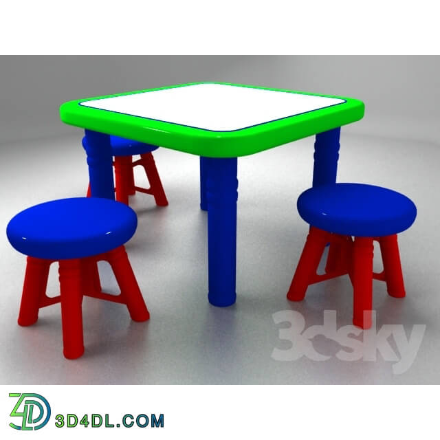 Table _ Chair - stol _ 3stula