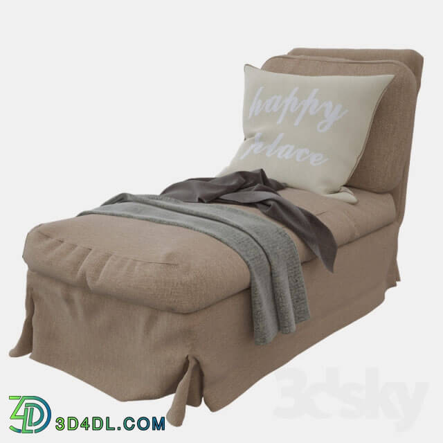 Other soft seating - Ikea Ektorp _Chaise Lounge No Armrest_
