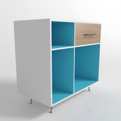 Sideboard _ Chest of drawer - blue sky cabinet 