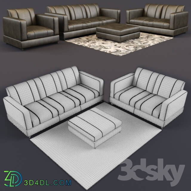 Sofa - Sofa Larry Poltrona Frau