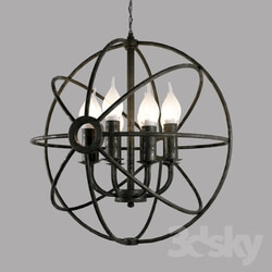 Ceiling light - Hanging chandelier LOFT1192-6 