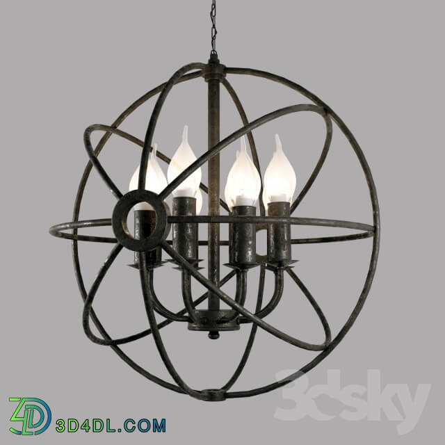 Ceiling light - Hanging chandelier LOFT1192-6