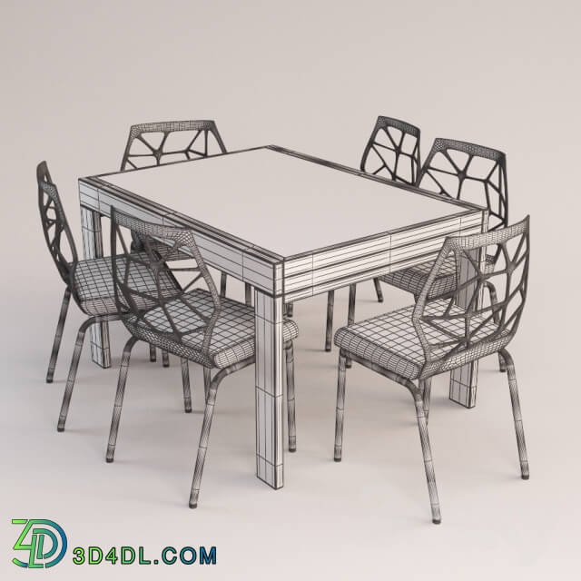 Table _ Chair - lunch set 2