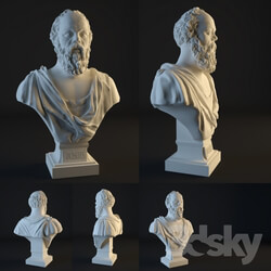 Sculpture - Socrates Bust 