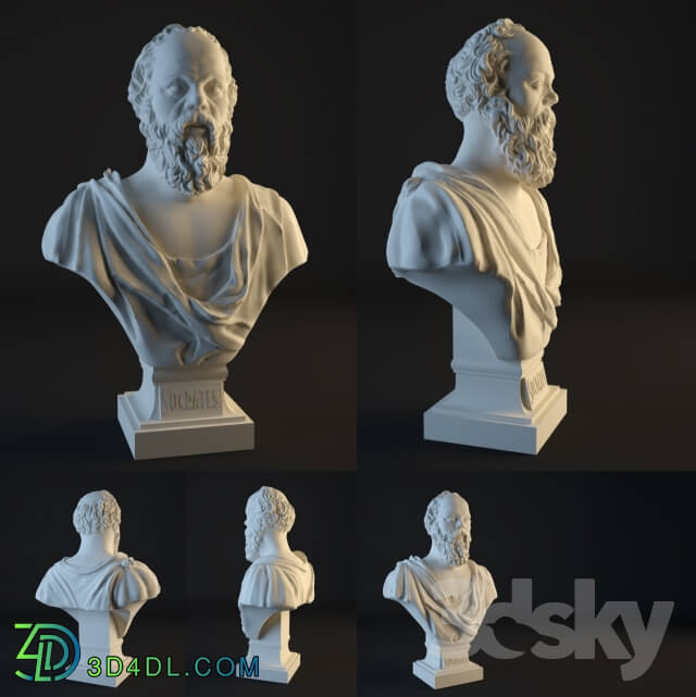 Sculpture - Socrates Bust