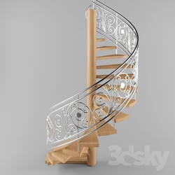 Staircase - Spiral staircase 