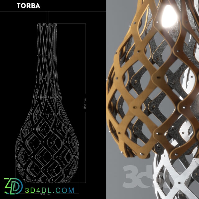 Ceiling light - Torba