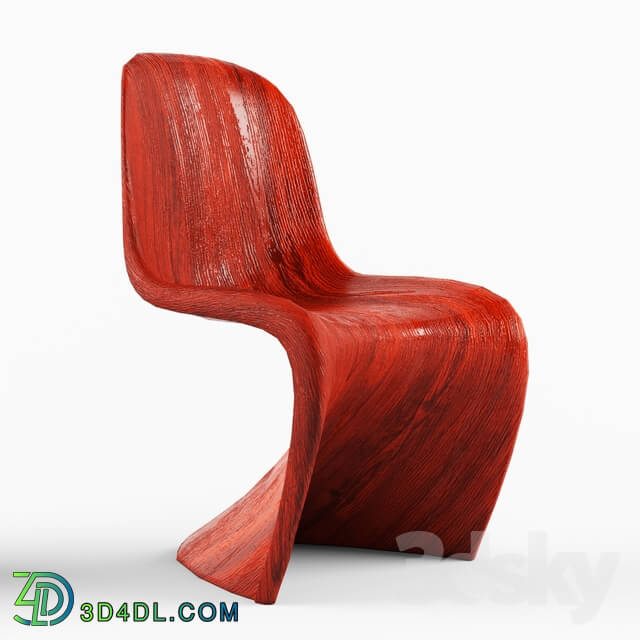 Chair - Wooden Panton chair