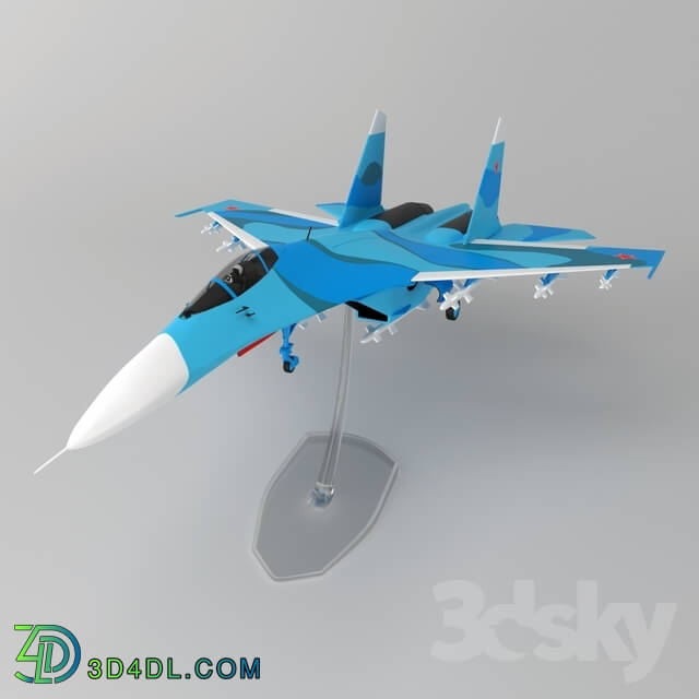 Other decorative objects - Model of the Su-27