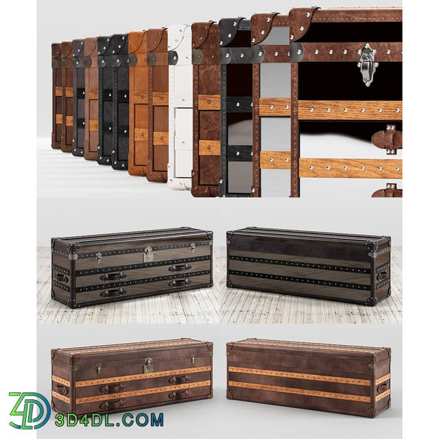 Sideboard _ Chest of drawer - OM Chest chest_ medium_ Harrow Medium Trunk