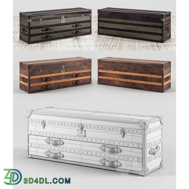 Sideboard _ Chest of drawer - OM Chest chest_ medium_ Harrow Medium Trunk