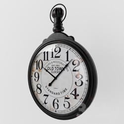 Other decorative objects - Metal wall clock 