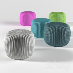 Other soft seating - Paola Lenti Nido pouf 